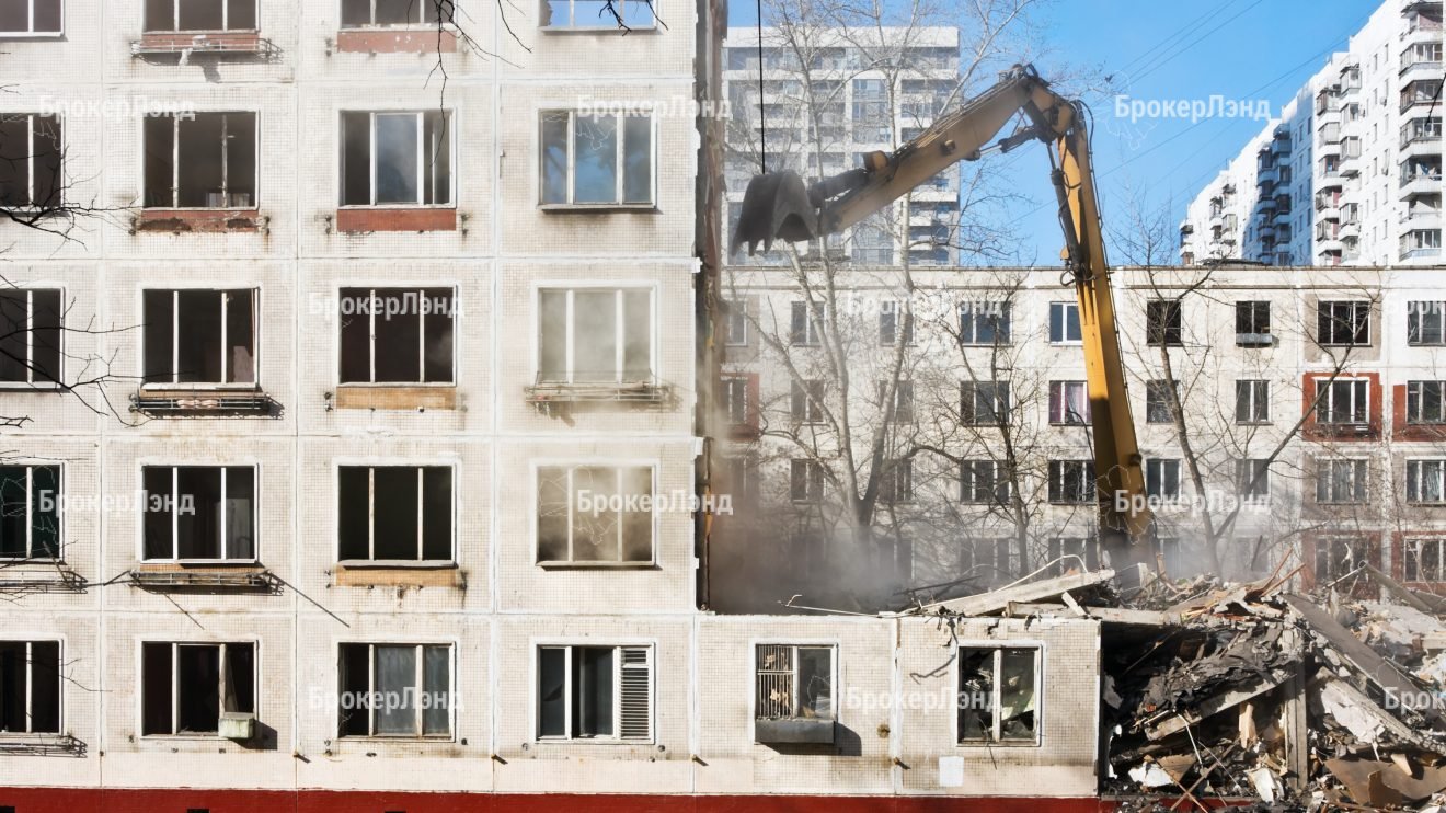 Власти не планируют использовать земли и жилье девелоперов для программы реновации